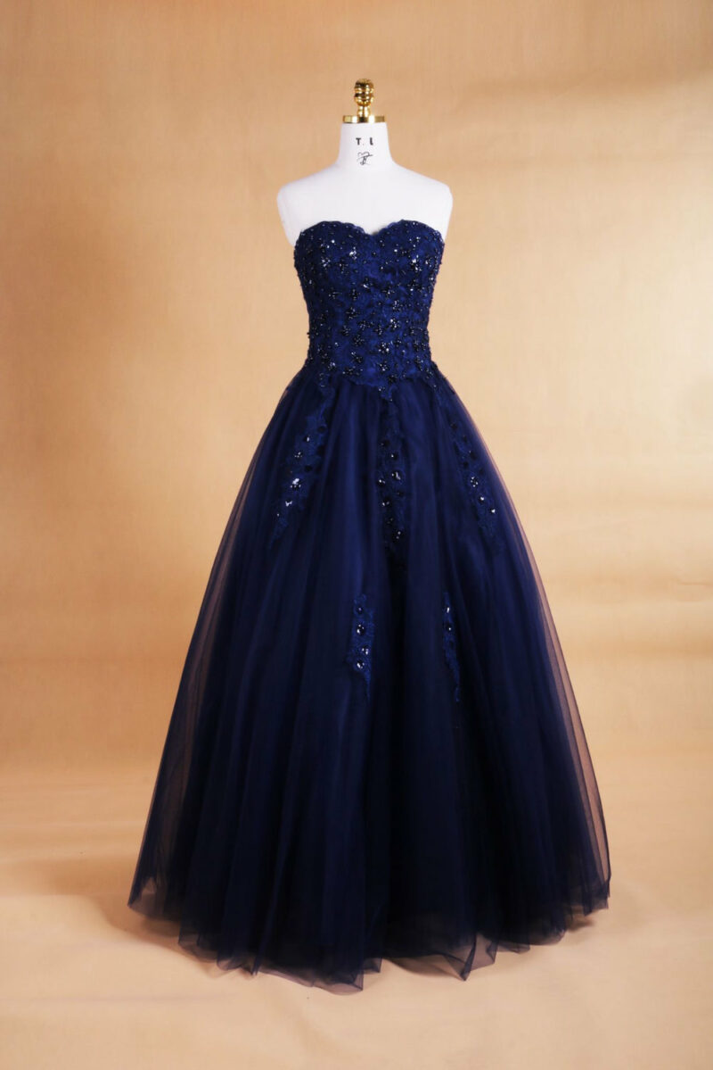 VESTIDO FIESTA LARGO - Imagen 5