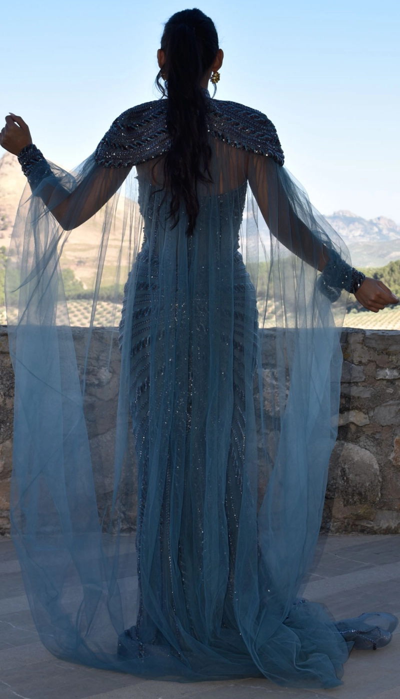 Vestido pedrería San Cristóbal de La Laguna - Imagen 2