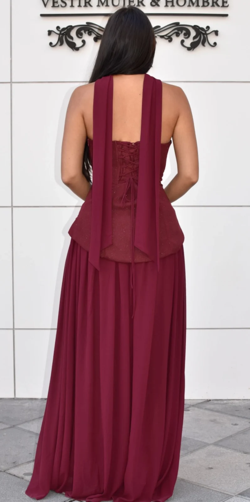 Vestido de fiesta Coria - Imagen 4
