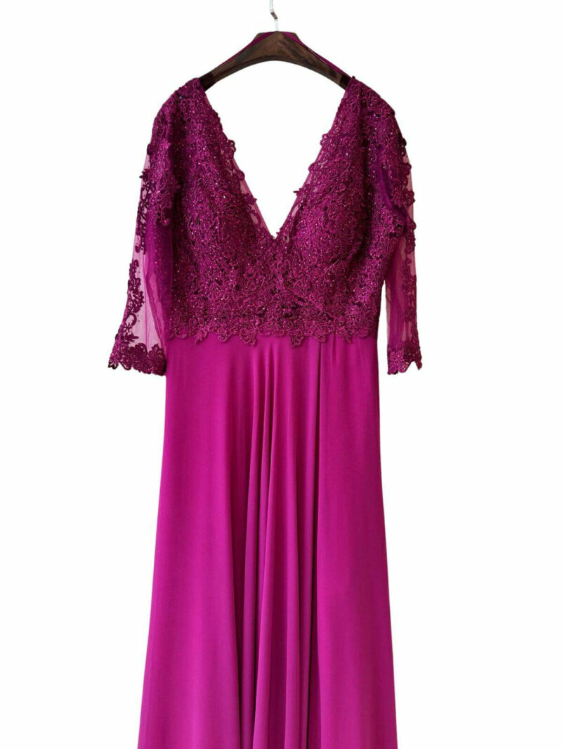 VESTIDO FIESTA LARGO - Imagen 5