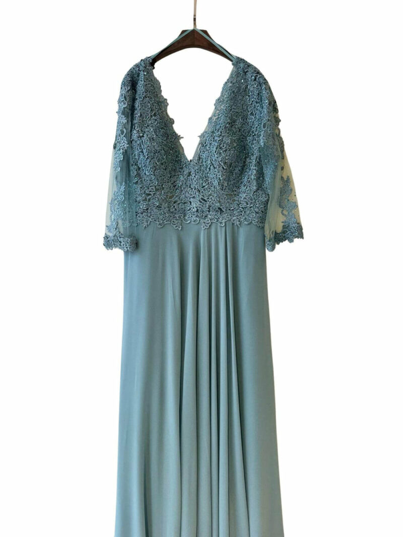 VESTIDO FIESTA LARGO - Imagen 6