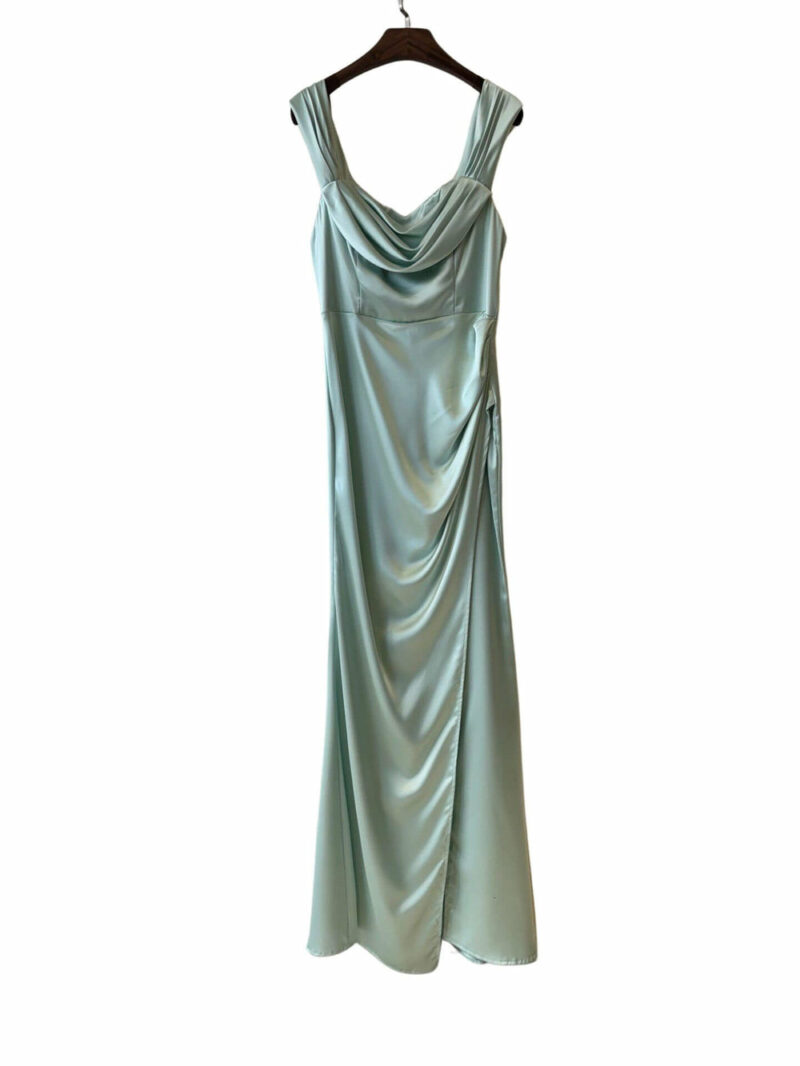 VESTIDO FIESTA LARGO - Imagen 9