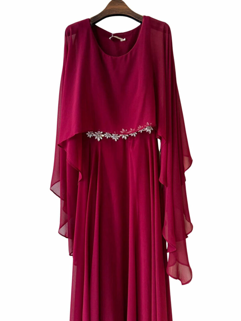 VESTIDO FIESTA LARGO - Imagen 5