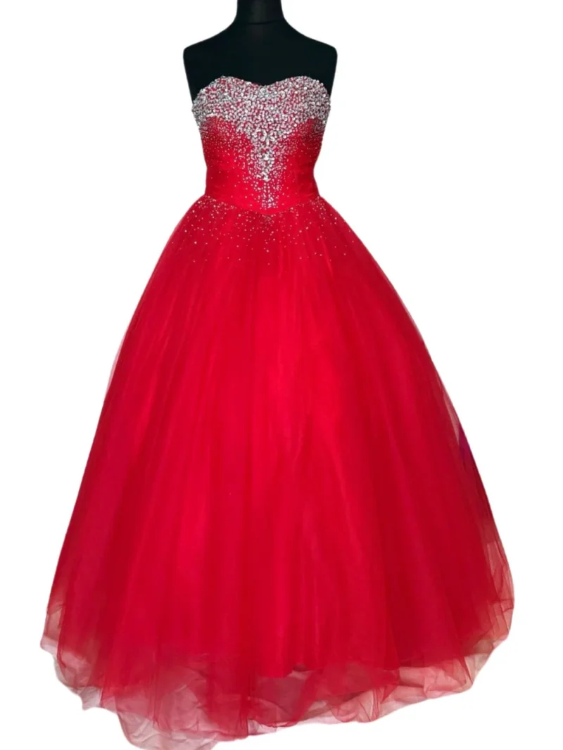 VESTIDO FIESTA POMPOSO - Imagen 8