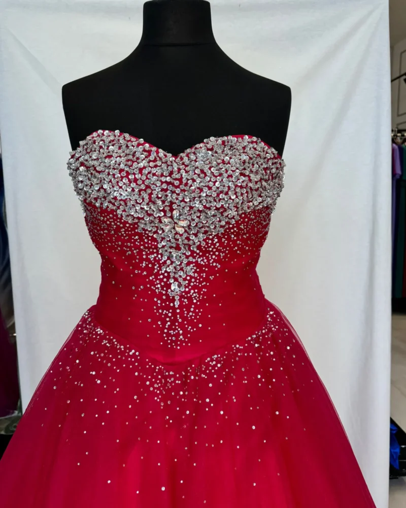 VESTIDO FIESTA POMPOSO - Imagen 6