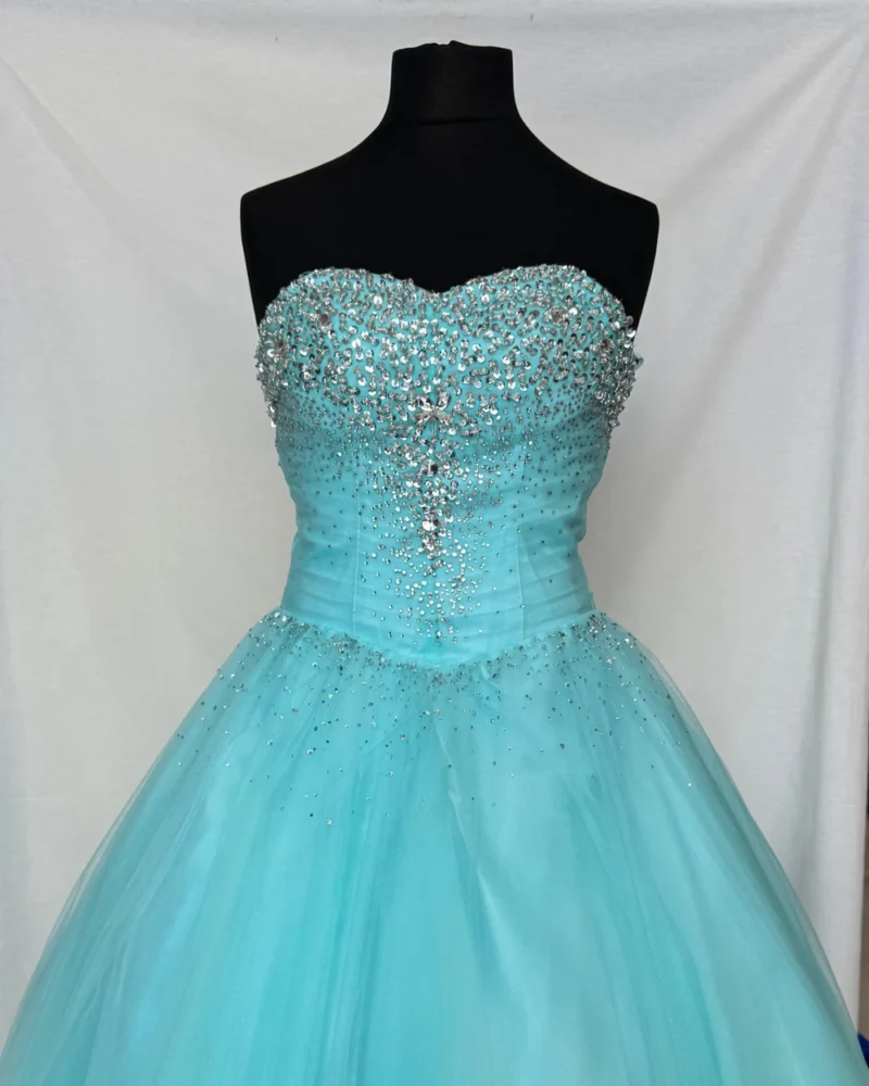 VESTIDO FIESTA POMPOSO - Imagen 2